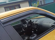 Nissan Juke 2010–2019 Raamdeflectoren (4 stuks, Sunplex Sport) foto 6