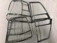 Toyota Land Cruiser 200 2007–2021 Chromen achterlichtcovers (2008-2012, 4-delig, kunststof) foto 2