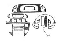 Mercedes Sprinter W901/902/903/904/905 1995–2006 (cdi, 2000-2006) Dashboardpanelen sierlijsten (Meric) Aluminium foto 4