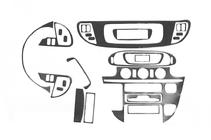 Mercedes Sprinter W901/902/903/904/905 1995–2006 (cdi, 2000-2006) Dashboardpanelen sierlijsten (Meric) Aluminium foto 2