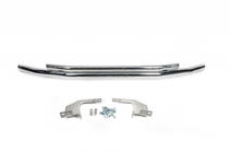 Volkswagen T5 2010–2015 Dubbele bullbar voorzijde 60/48 mm (RVS) 51 x 42 mm foto 2