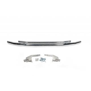 Dubbele bullbar voorzijde 60/48 mm (RVS) foto 2