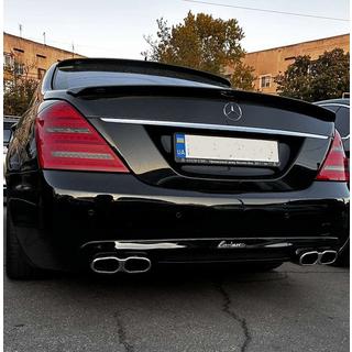 AMG S65 uitlaateindstukken Mercedes S-сlass W221 2005–2013 foto 2
