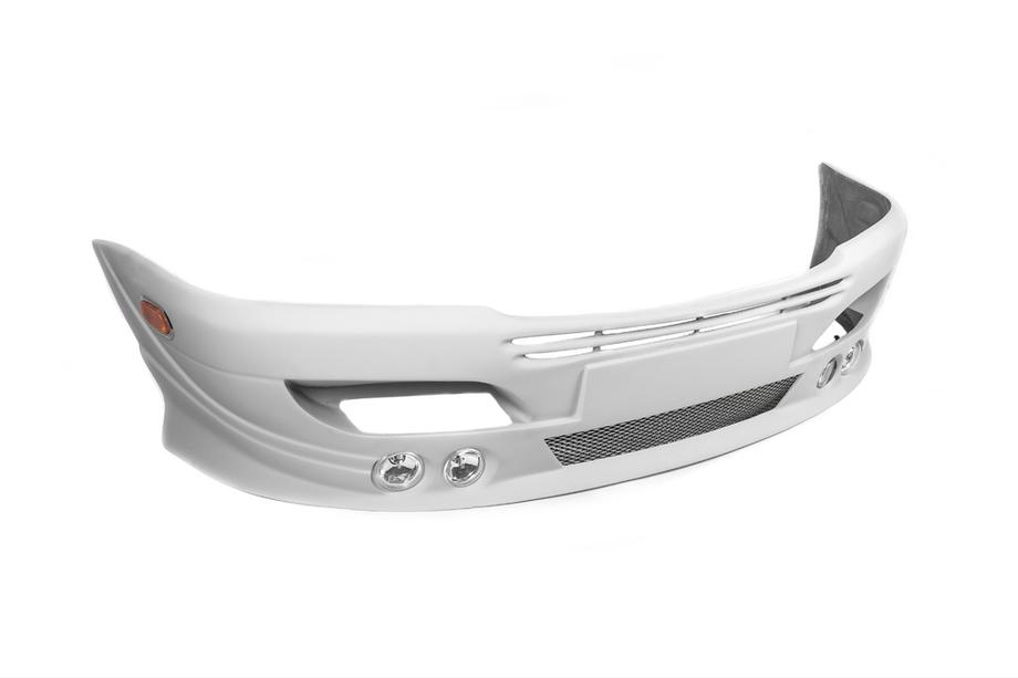 Mercedes Sprinter W901/902/903/904/905 1995–2006 Voorbumper spoiler voor 4 koplampen (CDI, spuitklaar) Foto 1