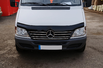 Mercedes Sprinter W901/902/903/904/905 1995–2006 Randlijsten voor radiateurgrille (2000-2002, 7-delig, RVS) foto 1