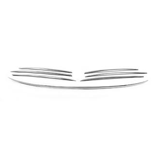 Randlijsten voor radiateurgrille (2000-2002, 7-delig, RVS) Mercedes Sprinter W901/902/903/904/905 1995–2006 foto 2
