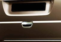 Mercedes Vito W639 2004–2014 RVS cover voor achterdeurhendel OmsaLine - Italiaans roestvrij staal foto 4