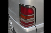 Mercedes Vito W638 1996–2003 Achterlichtcovers (2 st., RVS) foto 4