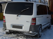 Mercedes Vito W638 1996–2003 Achterlichtcovers (2 st., RVS) foto 1