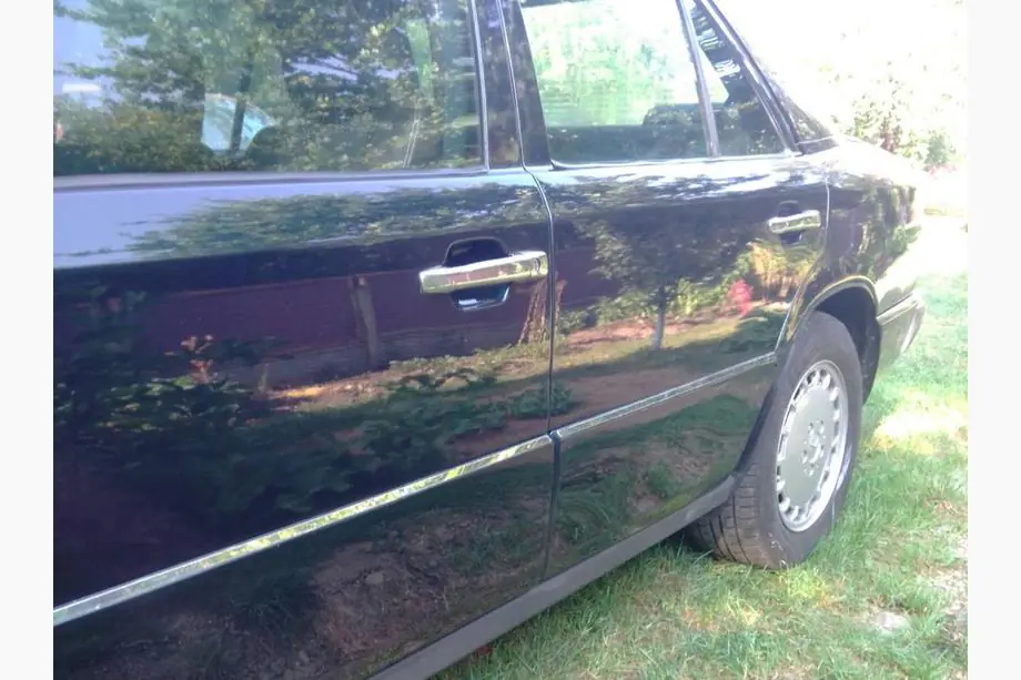 Mercedes E-class W124 1984–1997 Deurgreep covers (set 4 stuks, RVS) Foto 3