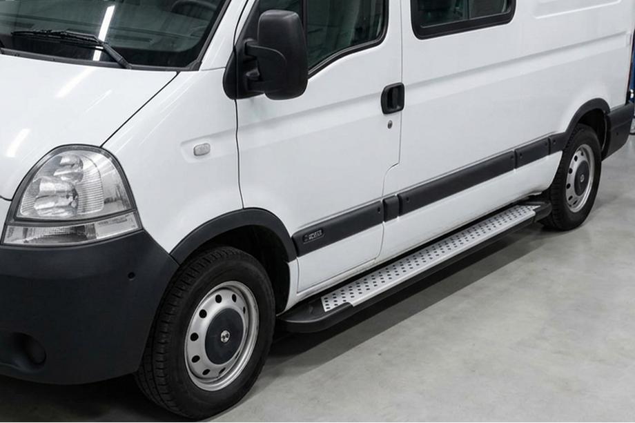 Nissan Interstar 2002–2010 Allmond zijtreden (2 stuks, aluminium) Image