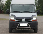 Nissan Interstar 2002–2010 Voorste bullbar WT003 (RVS) foto 1