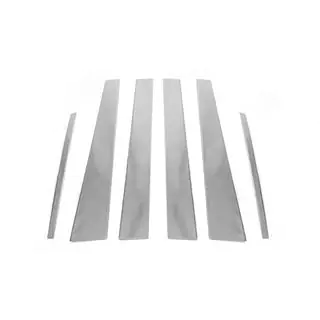 RVS deurstijl sierlijsten (6 stuks) Mitsubishi L200 2006–2015 foto 3