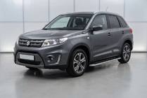 Suzuki Vitara 2015– Maydos V1 zijtreden (set 2 stuks, aluminium + RVS) foto 1