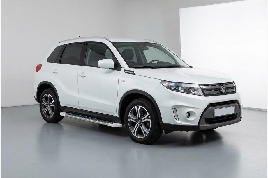 Suzuki Vitara 2015– Side steps Allmond White (2 st., aluminium) Image