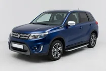 Suzuki Vitara 2015– Fullmond side steps (2 stuks, aluminium) foto 1