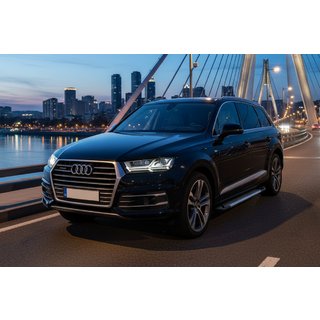 Side steps Line (2 stuks, aluminium) Audi Q7 2015–2026 foto 1