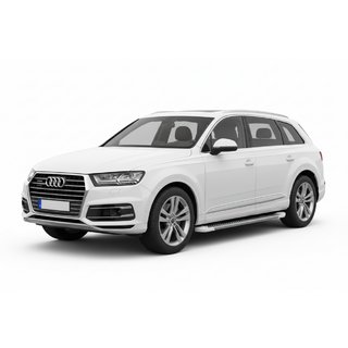 Side steps Allmond White (2 st., aluminium) Audi Q7 2015–2026 foto 1