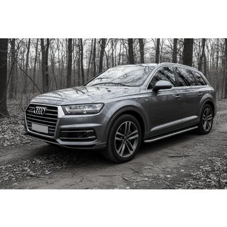 Maydos V2 side steps (set 2 st., aluminium/RVS) Audi Q7 2015–2026 foto 1