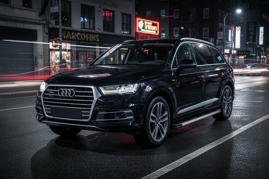 Audi Q7 2015–2026 Side steps Maya (2 stuks, aluminium) Image