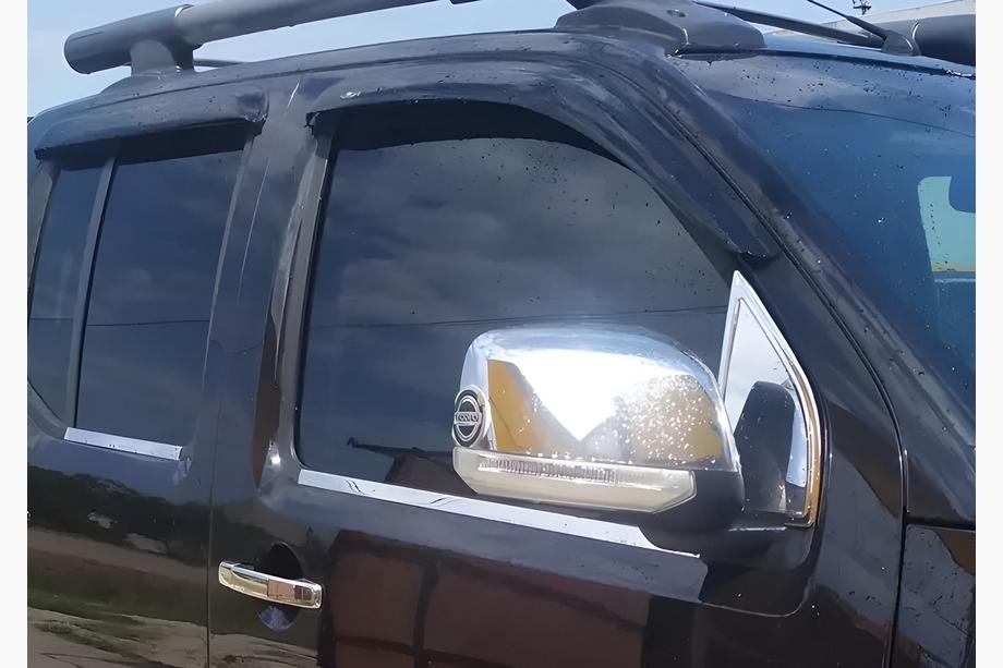 Nissan Navara 2006–2015 Spiegelkappen (set van 2, kunststof) Foto 3