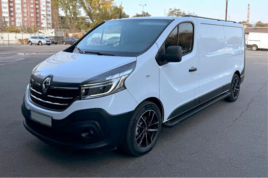 Renault Trafic 2015– Allmond Black side steps (2 st., aluminium) Foto 2