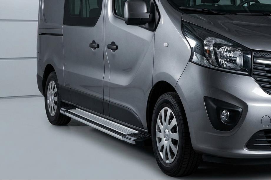 Renault Trafic 2015– Rainbow zijtreden (set van 2, aluminium) Lange wielbasis Image
