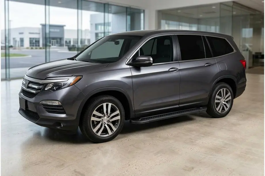 Honda Pilot 2015–2022 Allmond Black side steps (2 st., aluminium) Foto 1