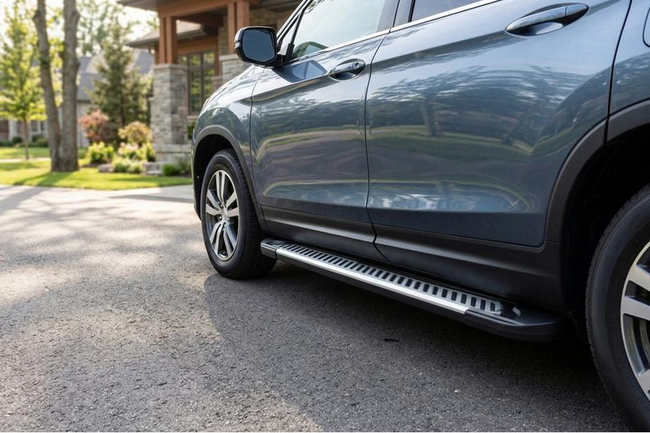 Honda Pilot 2015–2022 Side steps Line (2 stuks, aluminium) Image