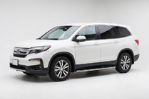 Honda Pilot 2015–2022 Maydos V1 zijtreden (set 2 stuks, aluminium + RVS) foto 1