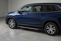 Honda Pilot 2015–2022 Side steps Bosphorus Grey (set van 2, aluminium) foto 1