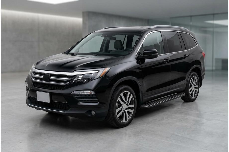 Honda Pilot 2015–2022 Tayga Black zijtreden (set van 2, aluminium) Image