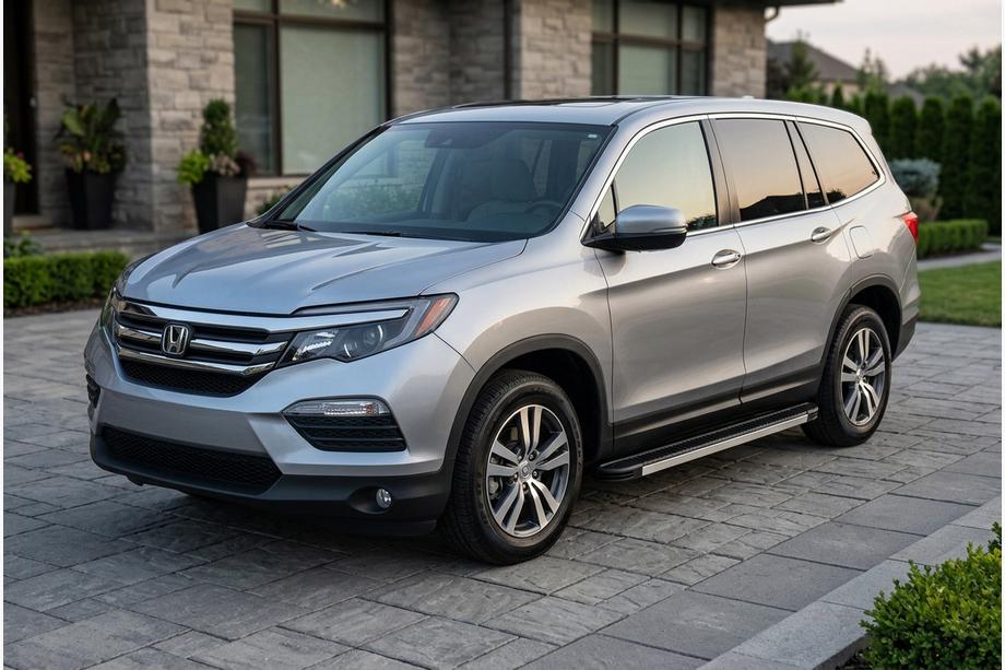 Honda Pilot 2015–2022 Side steps Maya (2 stuks, aluminium) Image