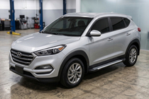 Hyundai Tucson TL 2016–2021 Side steps Line (2 stuks, aluminium) foto 1
