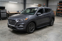 Hyundai Tucson TL 2016–2021 Bosphorus Black side steps (2 st., aluminium) foto 1