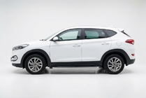 Hyundai Tucson TL 2016–2021 BlackLine side steps (2 stuks, aluminium) foto 1