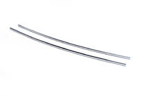 Nissan Qashqai 2007–2010 Sierstrips voor onderste grille (2 st., RVS) foto 3