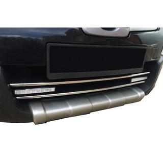 Sierstrips voor onderste grille (2 st., RVS) Nissan Qashqai 2007–2010 foto 1