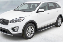 Kia Sorento III UM 2014–2020 Duru side steps (2 stuks, aluminium) foto 1