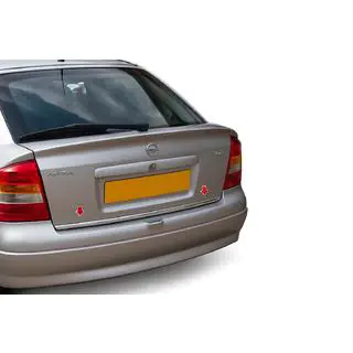 Kofferbakrand (RVS) Opel Astra G Classic 1998–2012 foto 1