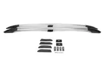 Kia Soul II 2013–2018 Dakrails CHROOM (kunststof afdekkappen) foto 4