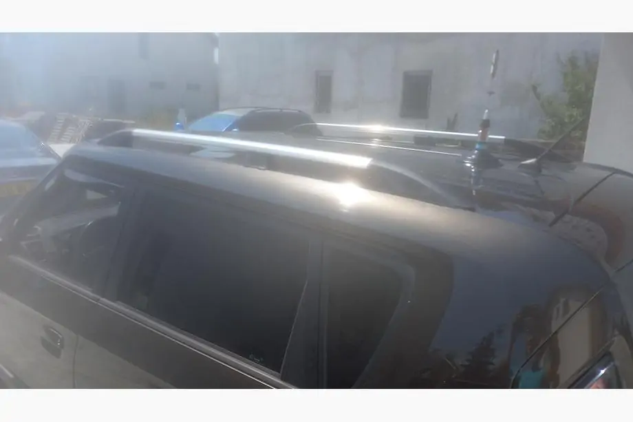 Kia Soul II 2013–2018 Dakrails CHROOM (kunststof afdekkappen) Image