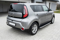Kia Soul II 2013–2018 Side steps Fullmond (2 stuks, aluminium) foto 1