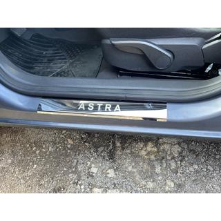 Carmos V1 instaplijsten (set van 4, staal) Opel Astra H 2004–2013 foto 1