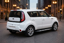 Kia Soul II 2013–2018 Sunrise side steps (set van 2, aluminium) foto 1