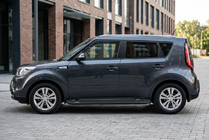 Kia Soul II 2013–2018 RedLine Black zijsteps (set van 2, aluminium) foto 1