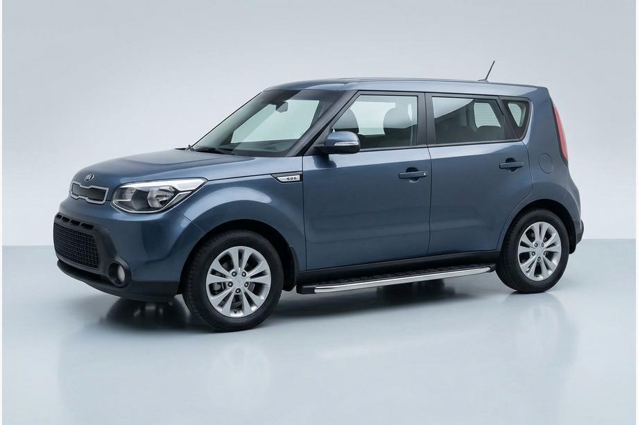 Kia Soul II 2013–2018 BlackLine side steps (2 stuks, aluminium) Image