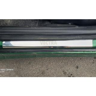 Carmos dorpellijsten (set 4 stuks, RVS) Opel Vectra B 1995–2002 foto 3