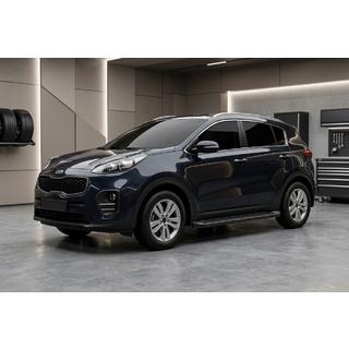 Allmond Black zijtreden (2 st., aluminium) Kia Sportage 2015–2021 foto 1