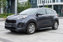 Kia Sportage 2015–2021 Duru zijtreden (set van 2, aluminium) foto 1